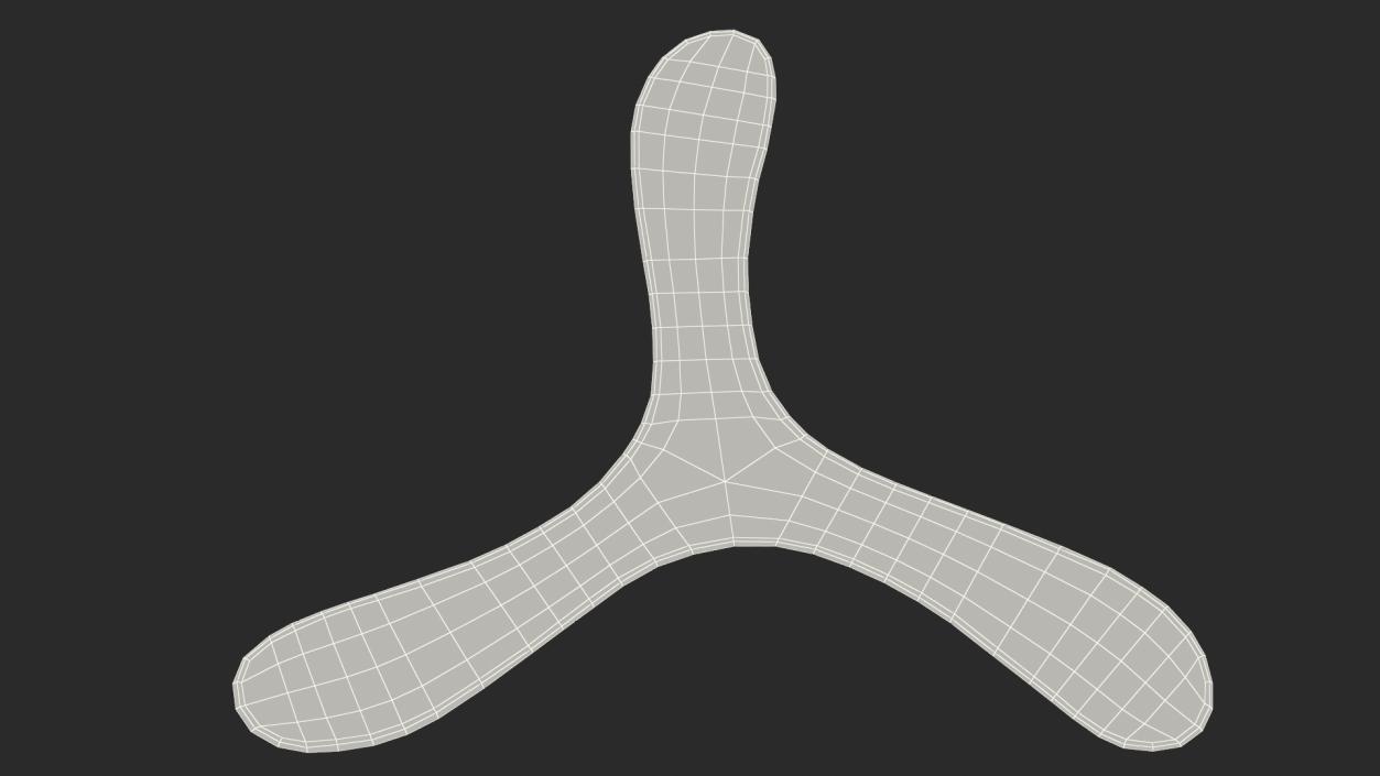 Three Winged Boomerang 3D