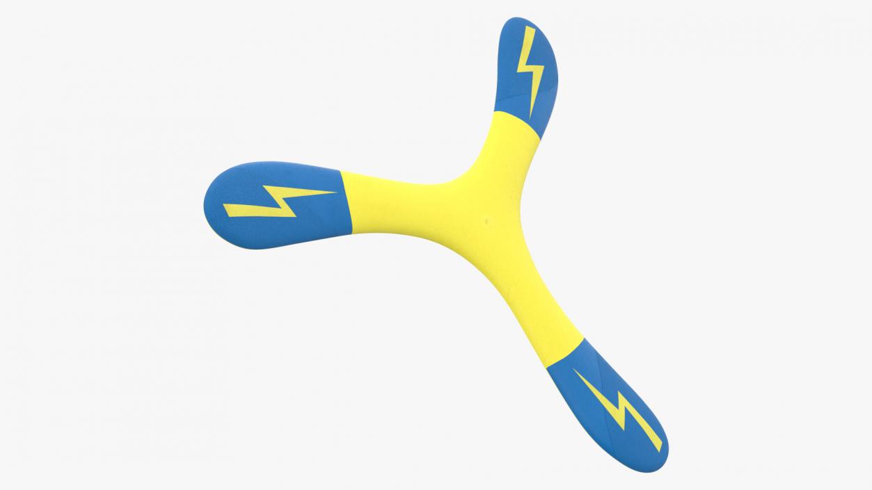 Three Winged Boomerang 3D