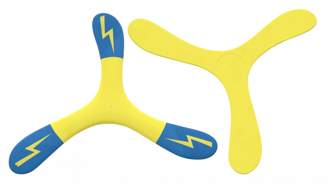 Three Winged Boomerang 3D