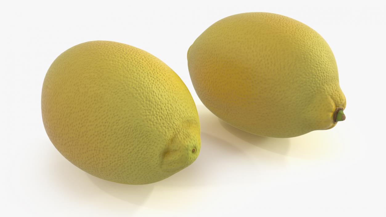 3D model Realistic Lemon