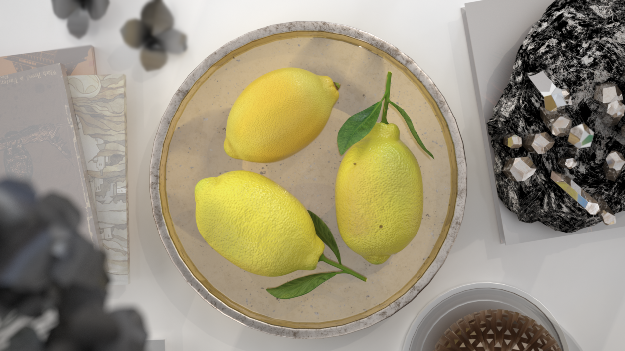 3D model Realistic Lemon