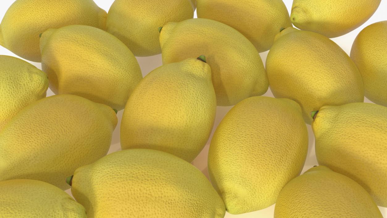 3D model Realistic Lemon