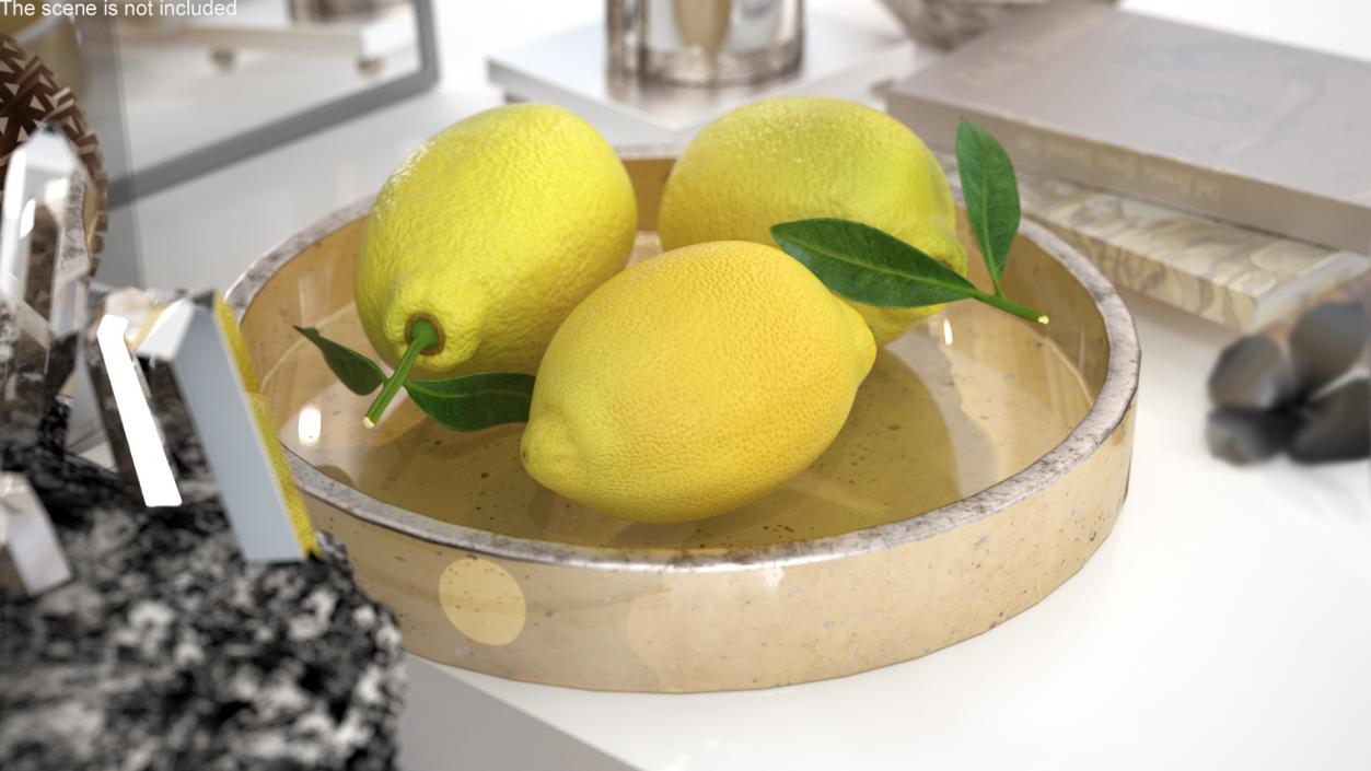 3D model Realistic Lemon