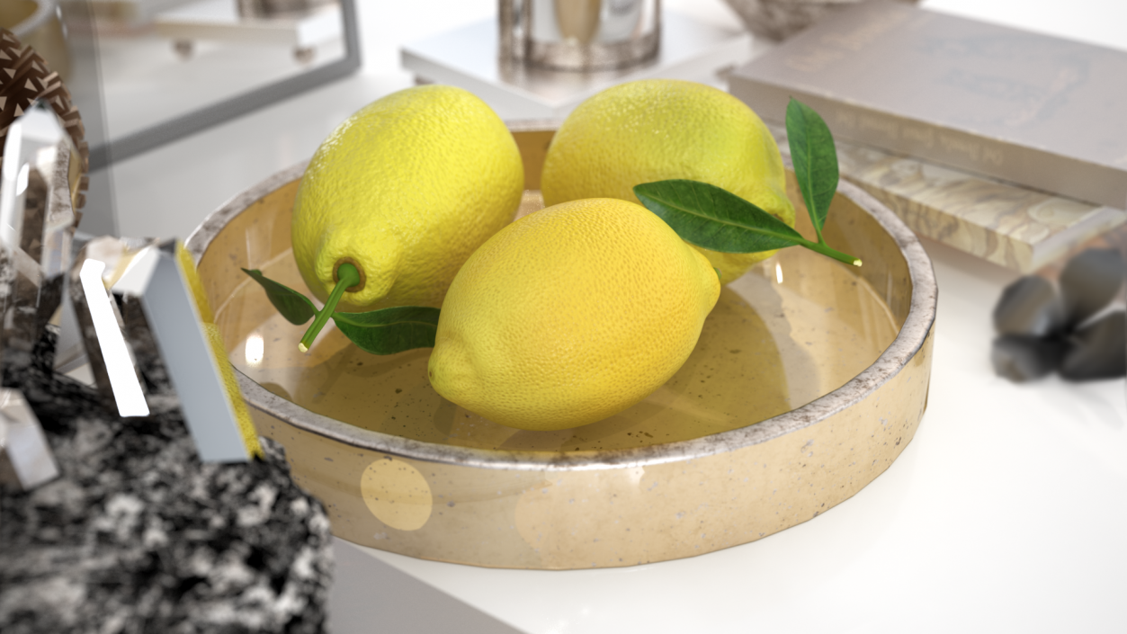 3D model Realistic Lemon