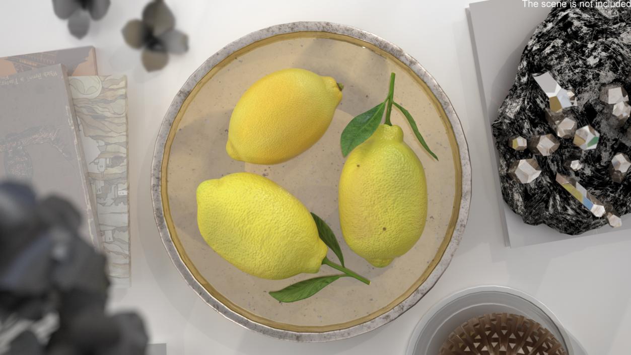 3D model Realistic Lemon