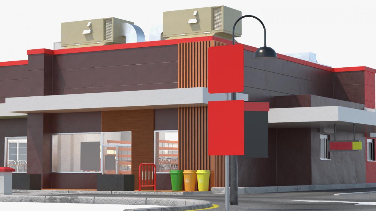 Fast Food Restaurant 2 3D