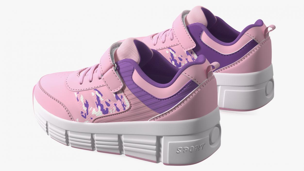 3D model Shoes Pink