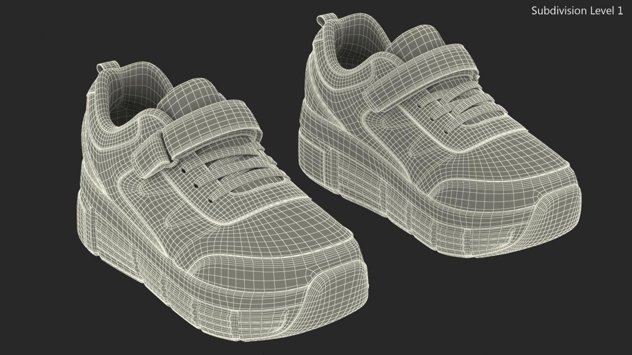 3D model Shoes Pink