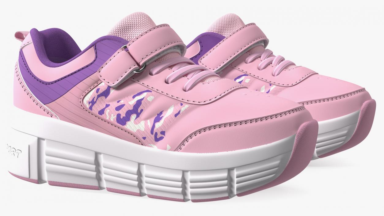 3D model Shoes Pink