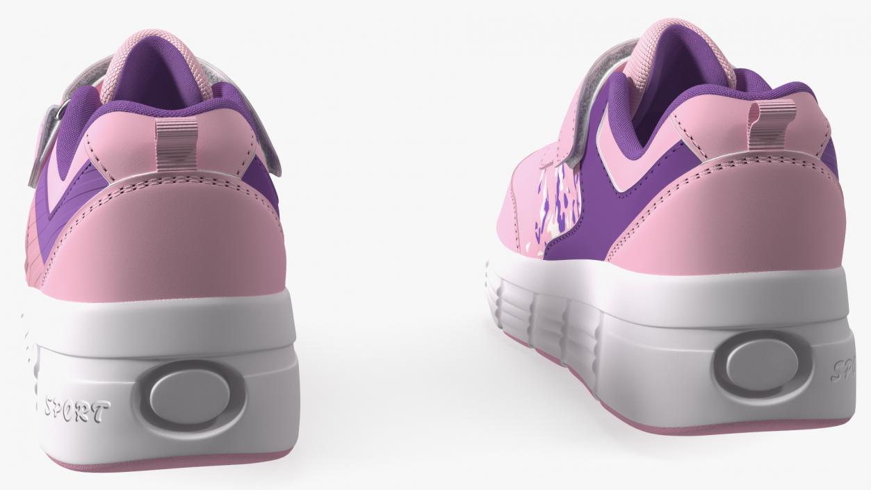 3D model Shoes Pink