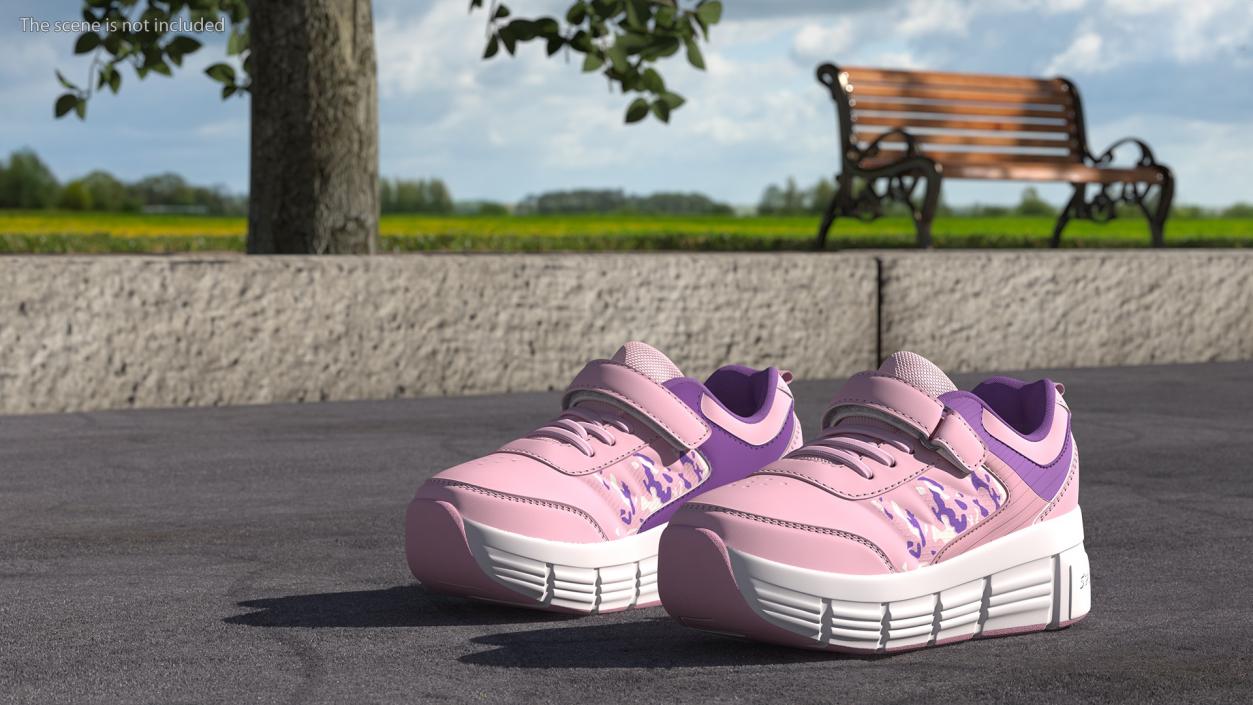 3D model Shoes Pink