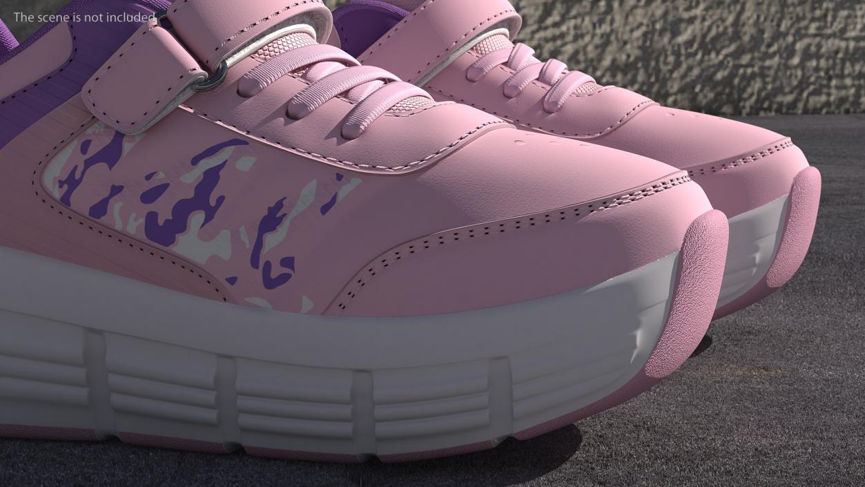 3D model Shoes Pink