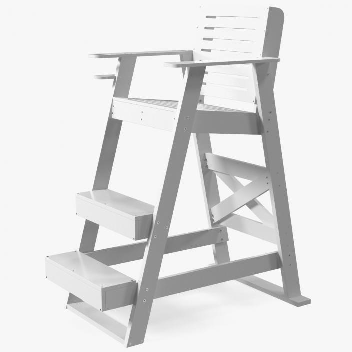 3D model Sentry Lifeguard Chair 42 inch