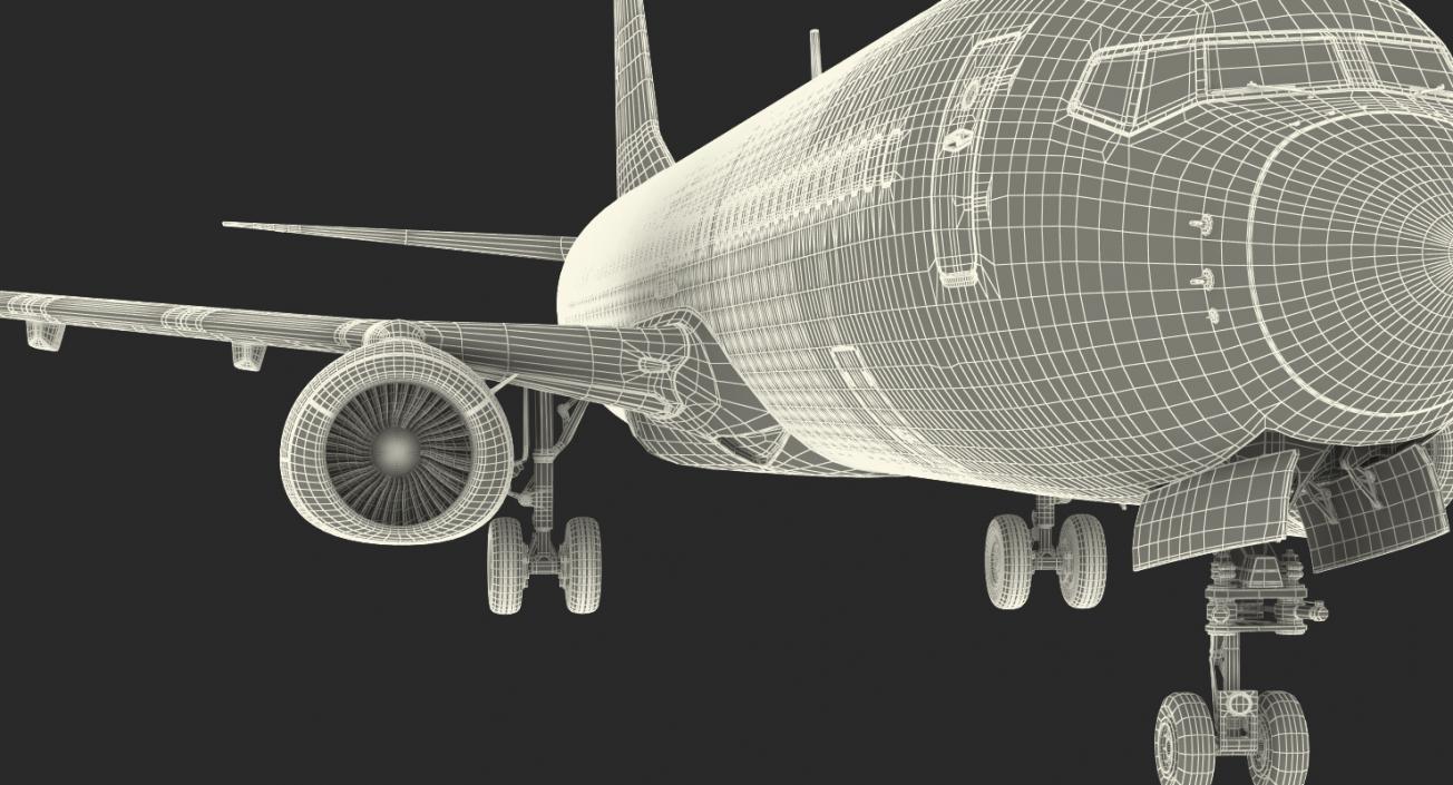 3D Boeing 737-900 Southwest Airlines model