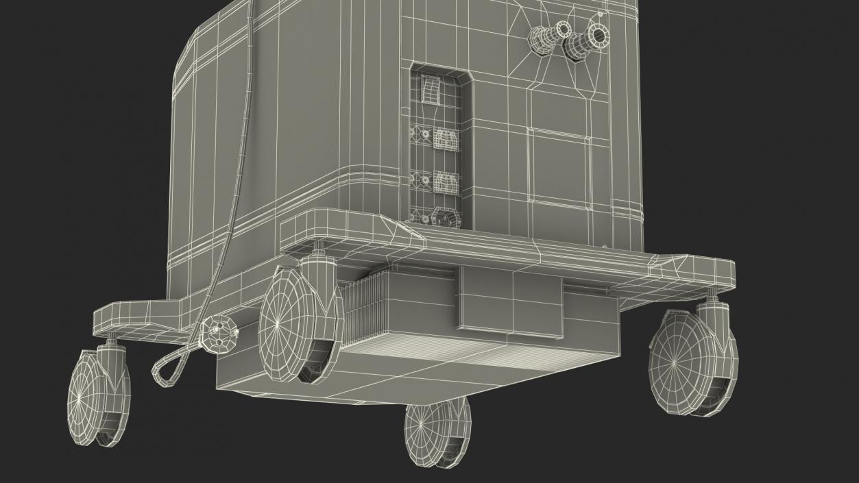 3D model ICU Ventilator Machine Generic