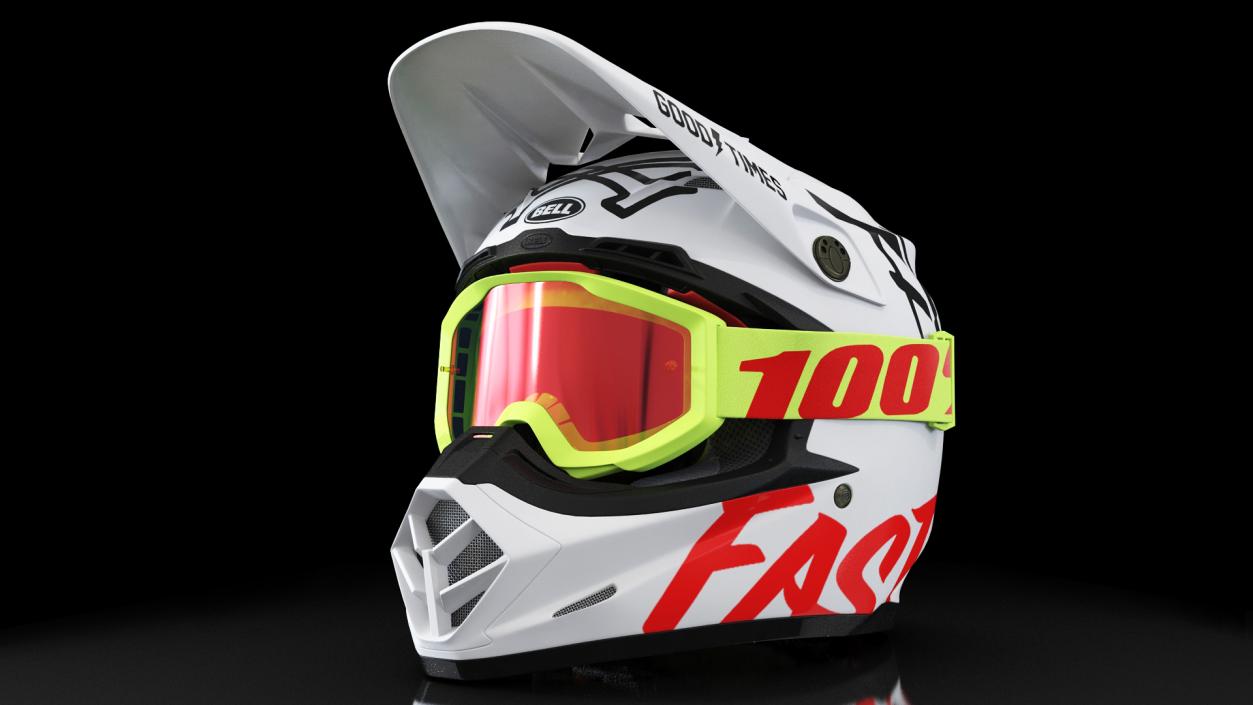 3D Bell Off-Road Motorcycle Helmet