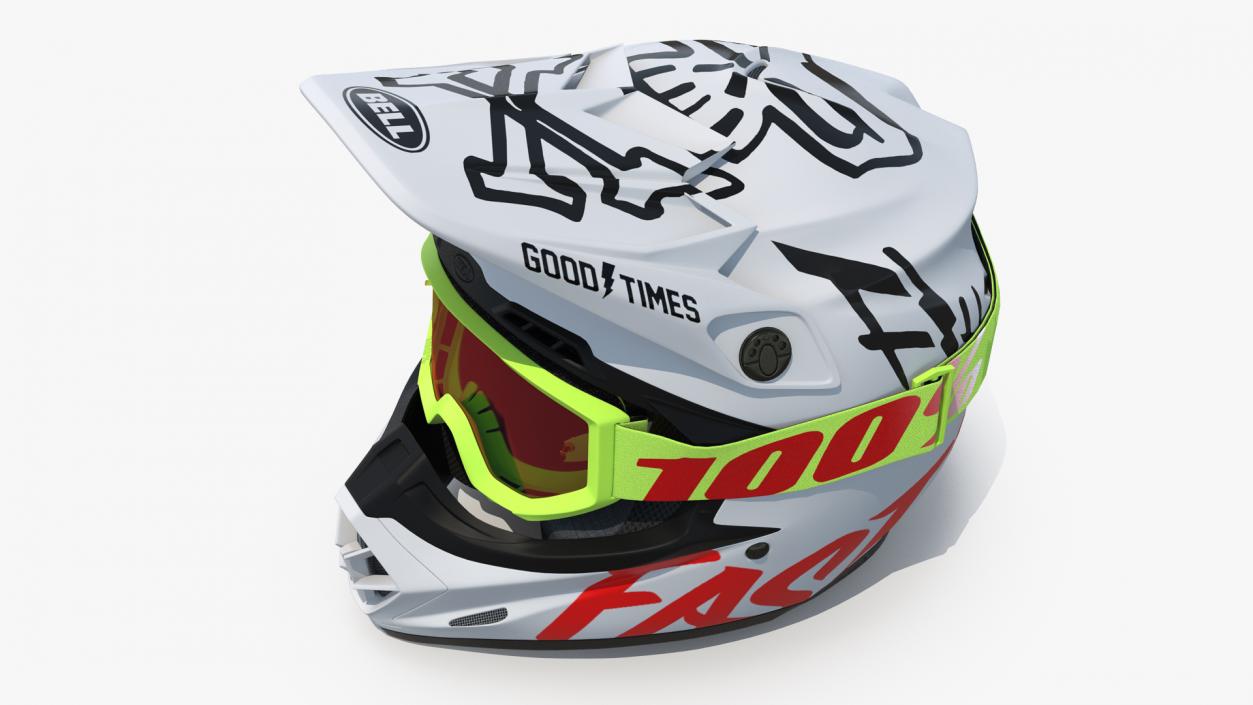 3D Bell Off-Road Motorcycle Helmet