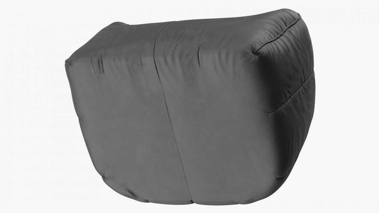 Big Joe Hug Bean Bag Chair Black 3D