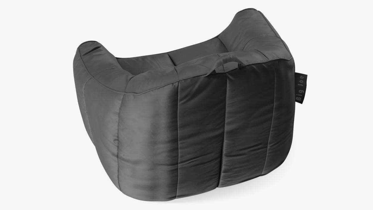 Big Joe Hug Bean Bag Chair Black 3D