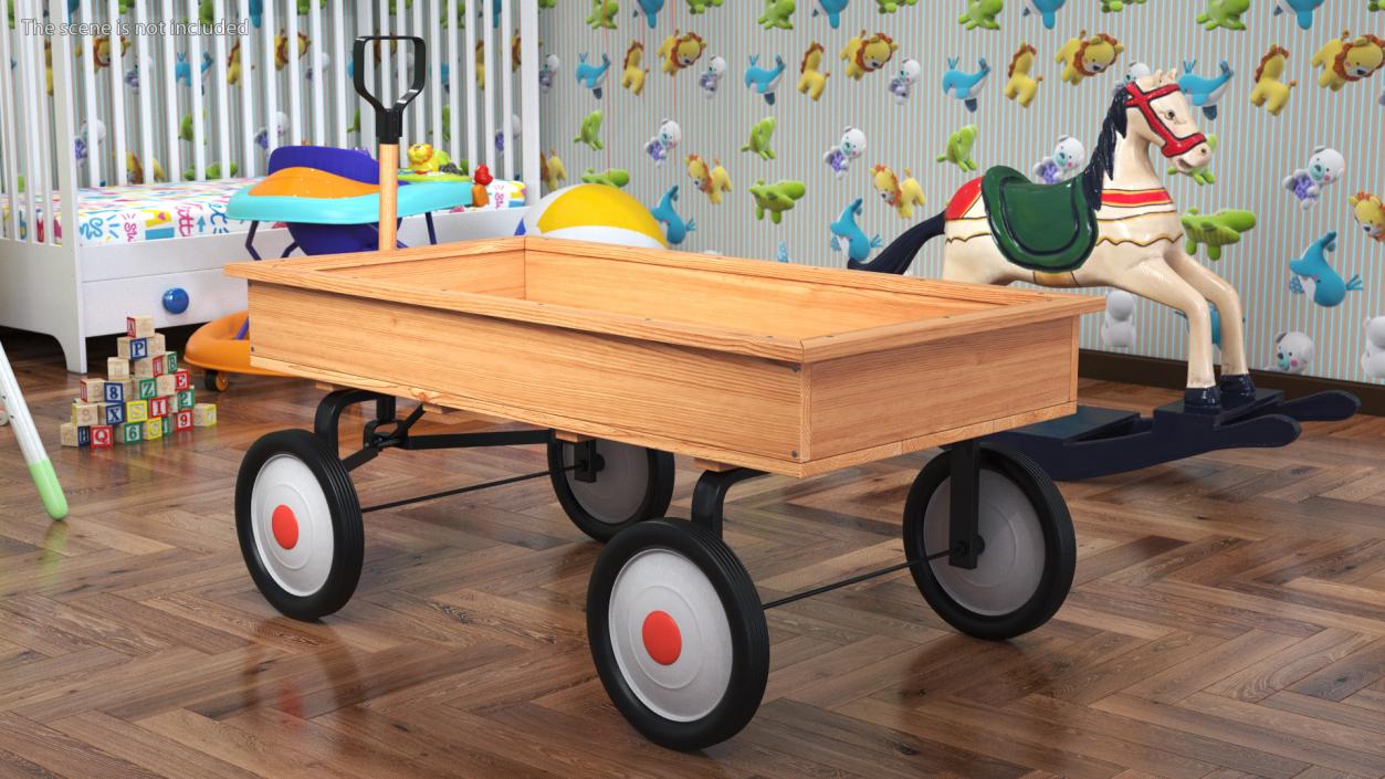 3D Children Wooden Toys Collection