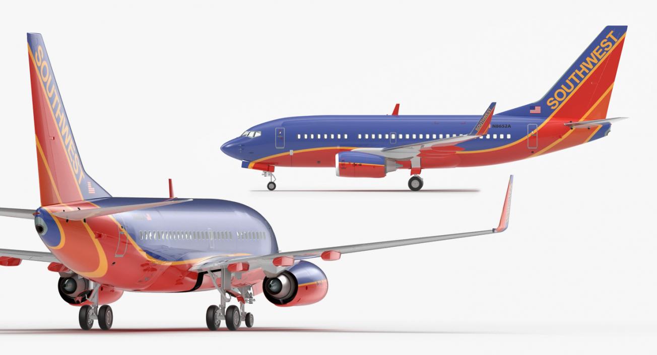 3D Boeing 737 Collection