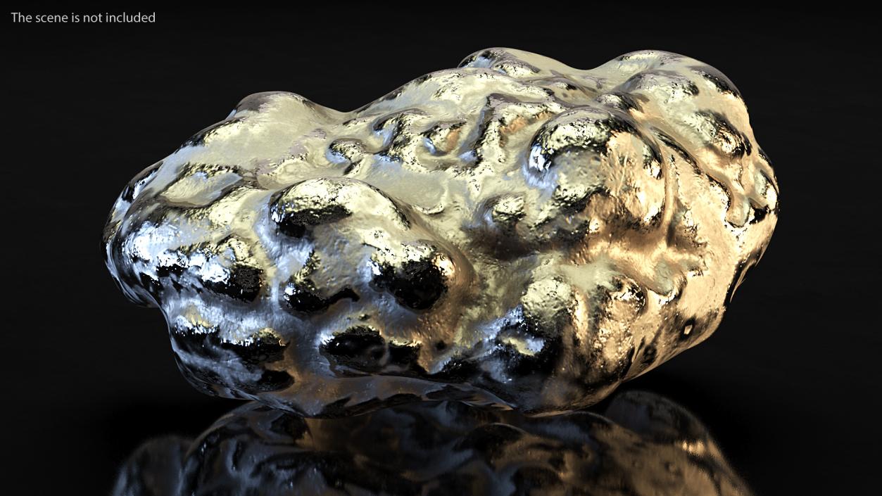 Silver Mineral 3D model