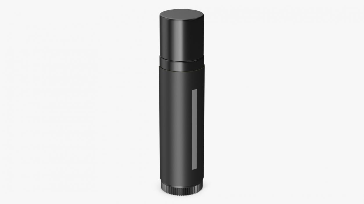 Lip Balm Black 3D model