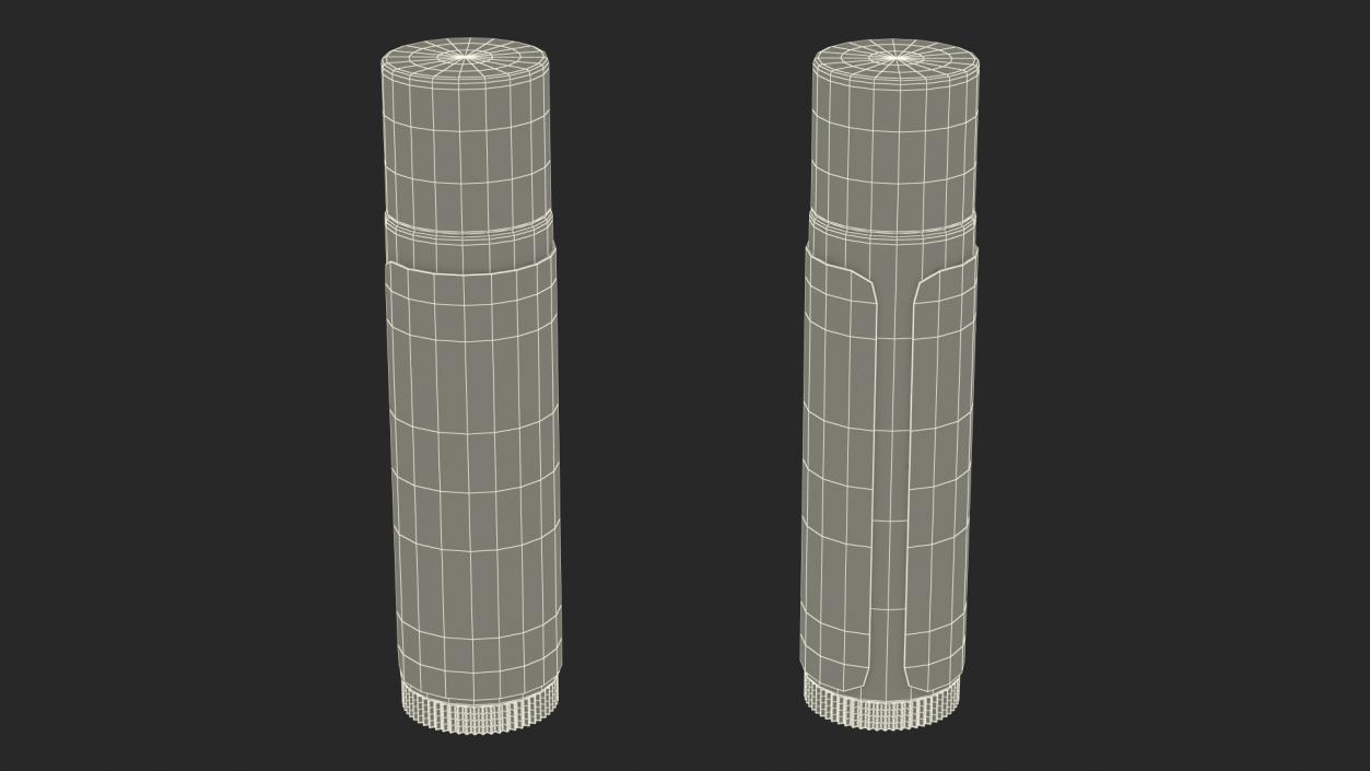 Lip Balm Black 3D model