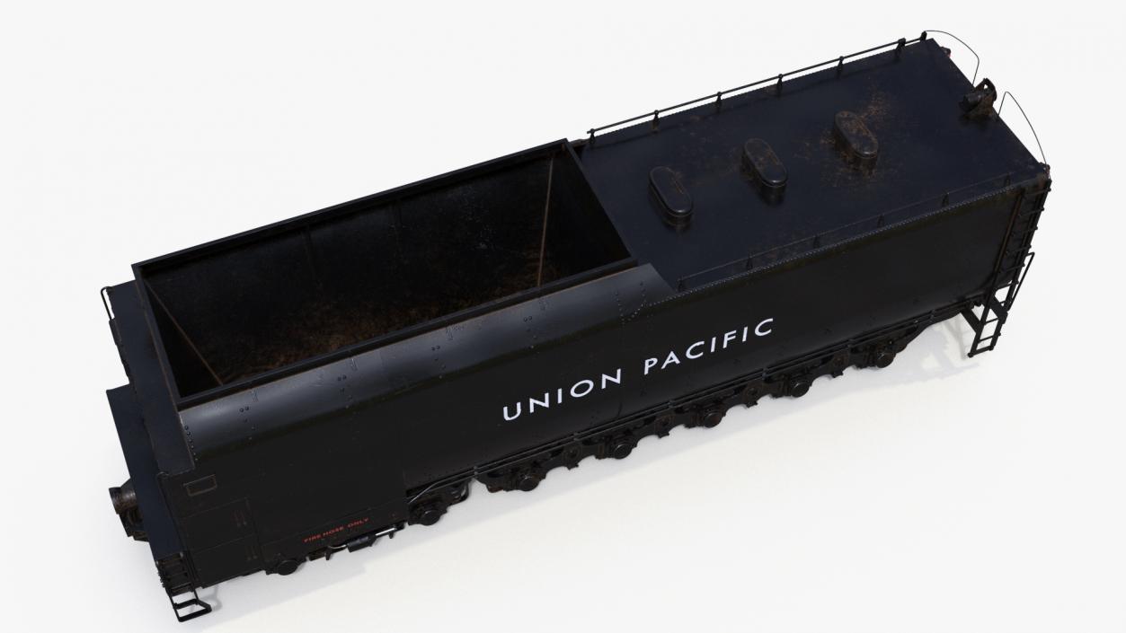 Trailed Tender for Locomotive 3D model