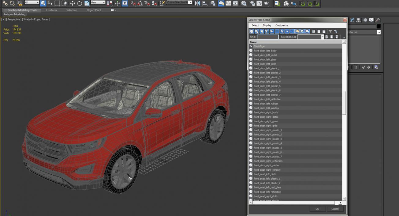 Ford Edge 2015 3D model