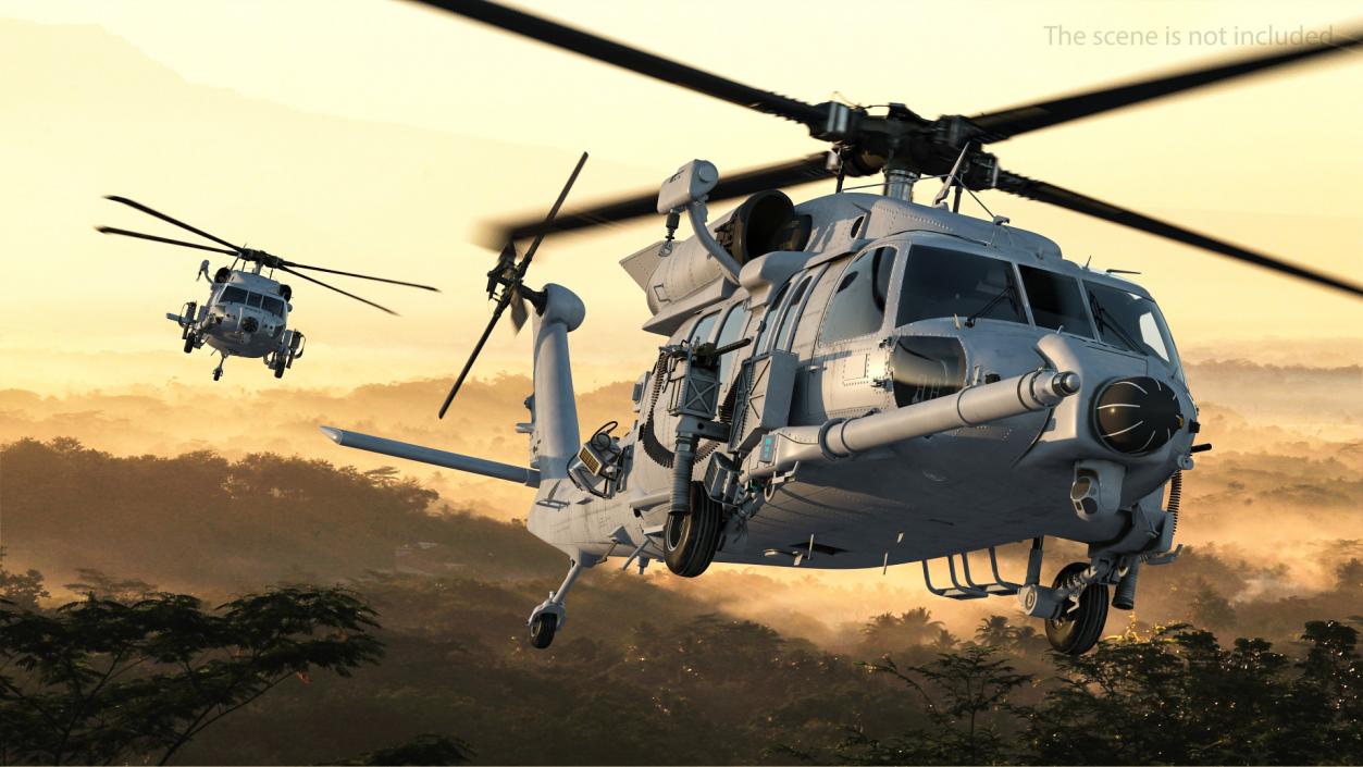 Sikorsky HH 60 Pave Hawk 3D model