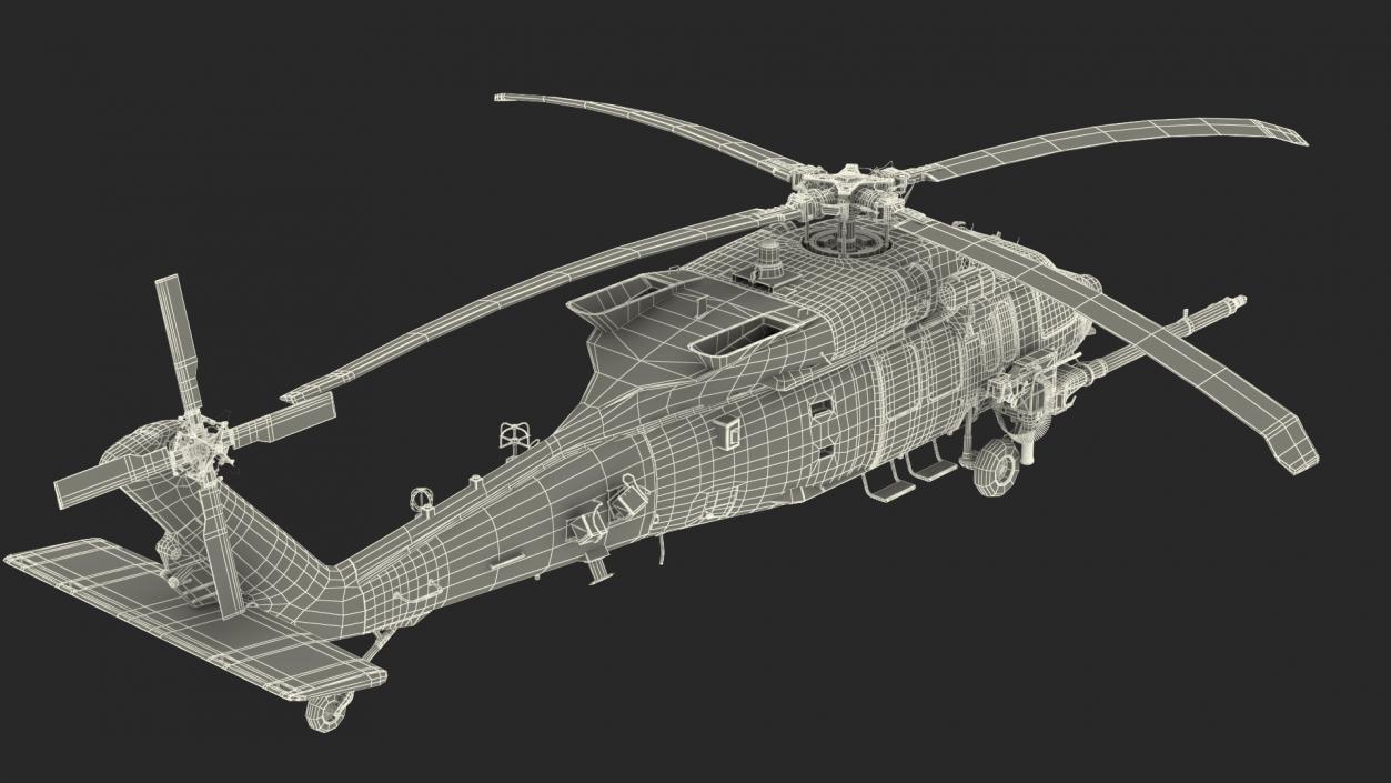 Sikorsky HH 60 Pave Hawk 3D model