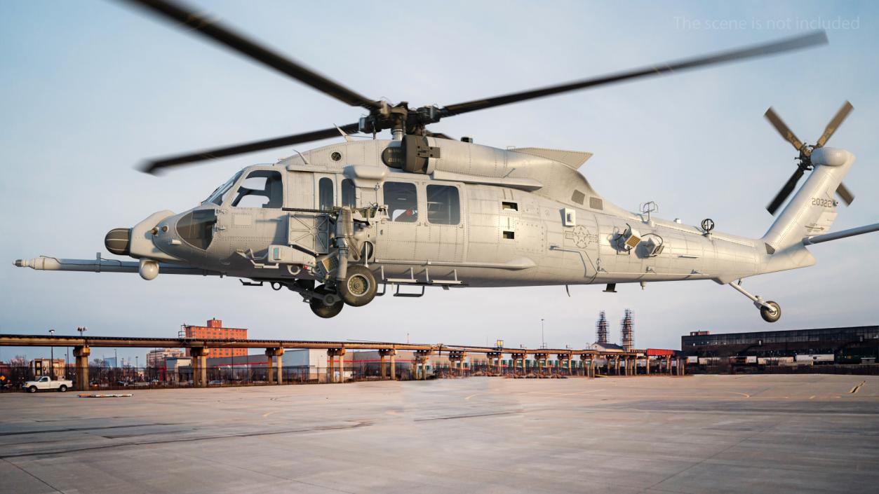 Sikorsky HH 60 Pave Hawk 3D model