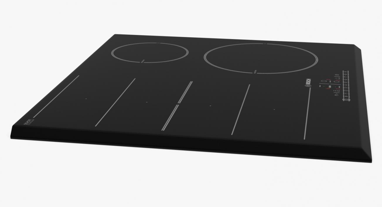 3D Induction Hobs Bosch 3D Models Collection