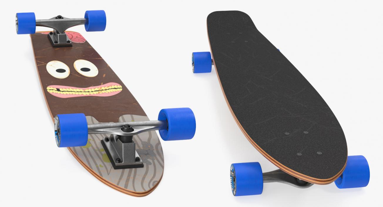 Skateboards Collection 3D