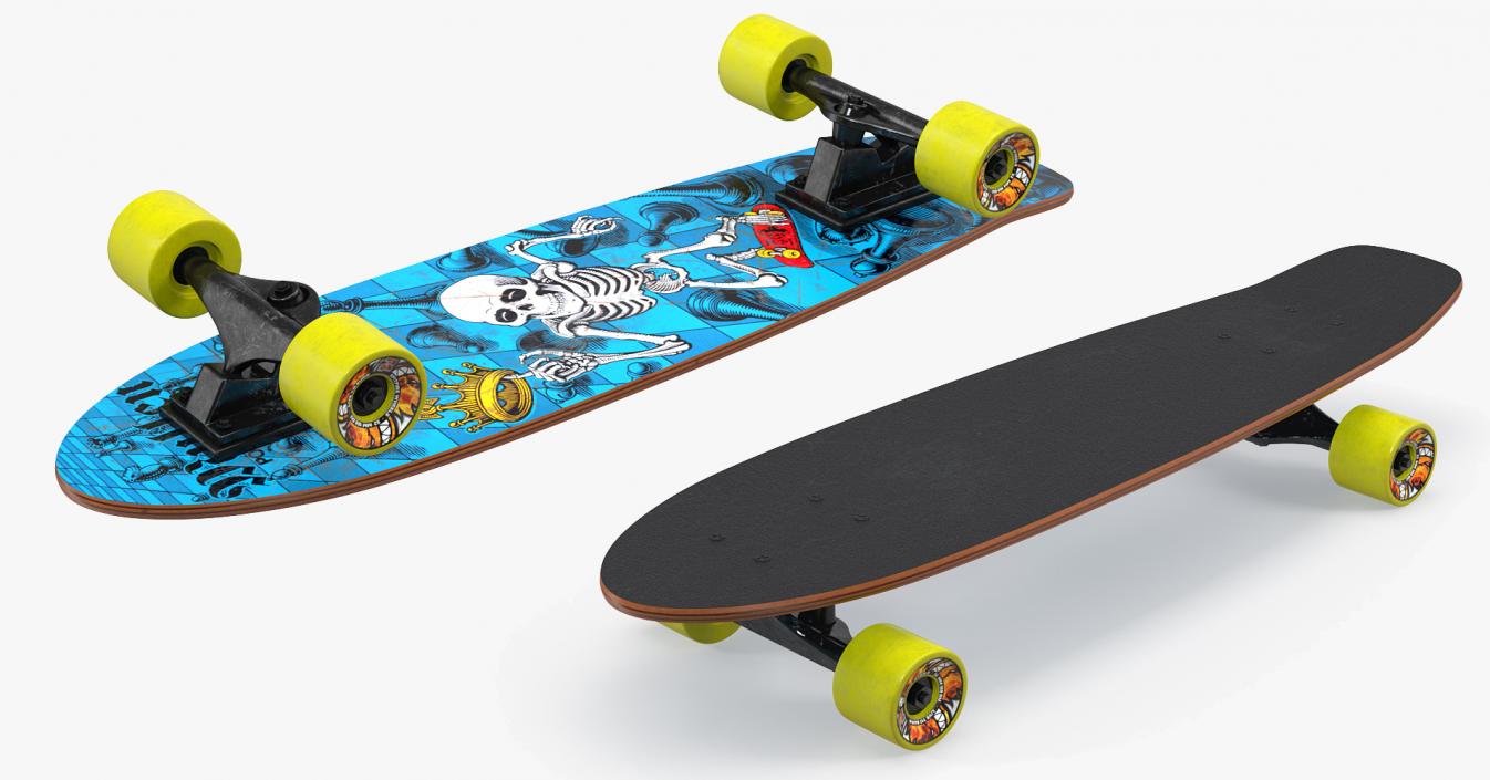 Skateboards Collection 3D