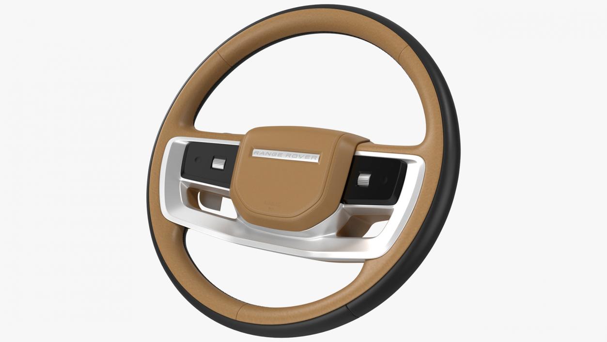 3D Range Rover Steering Wheel