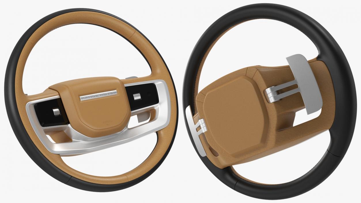 3D Range Rover Steering Wheel