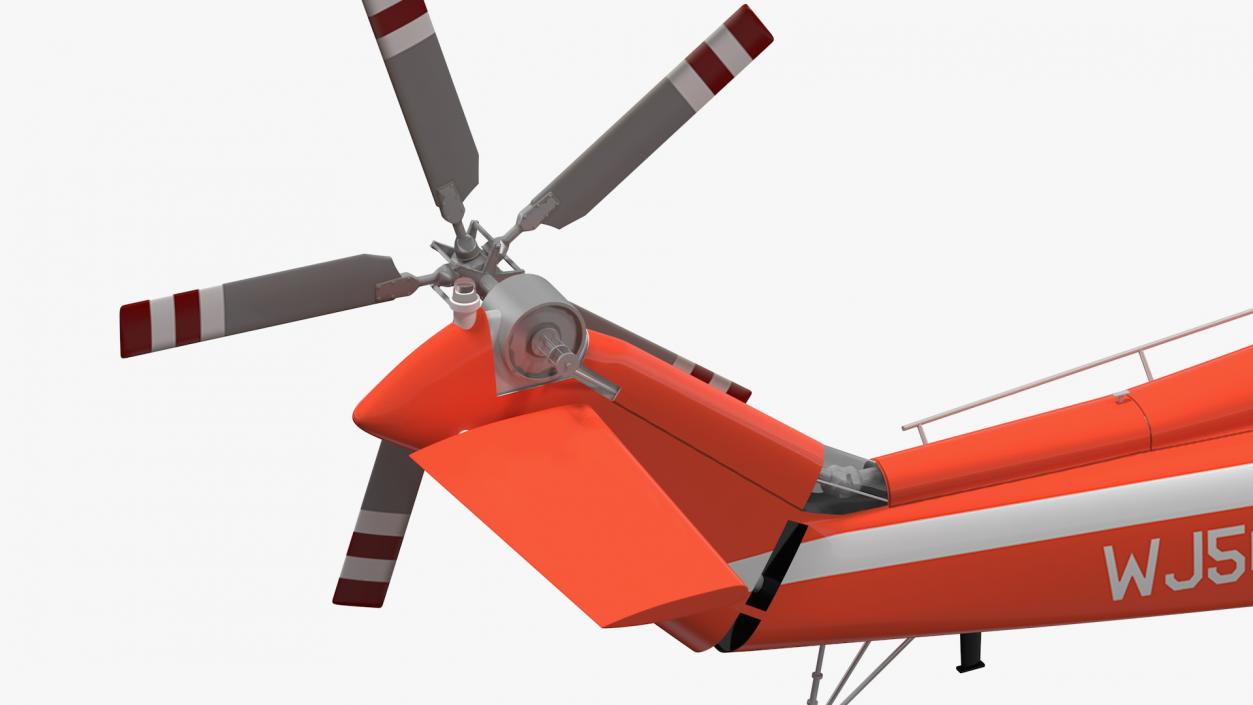 3D Avicopter AC313 Fire Attack Helicopter model