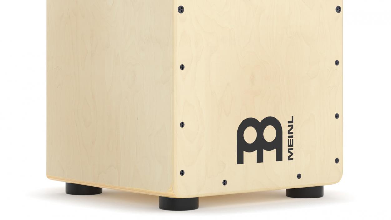 3D Meinl Cajon Box Drum Baltic Birch model