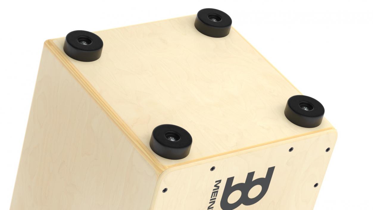 3D Meinl Cajon Box Drum Baltic Birch model