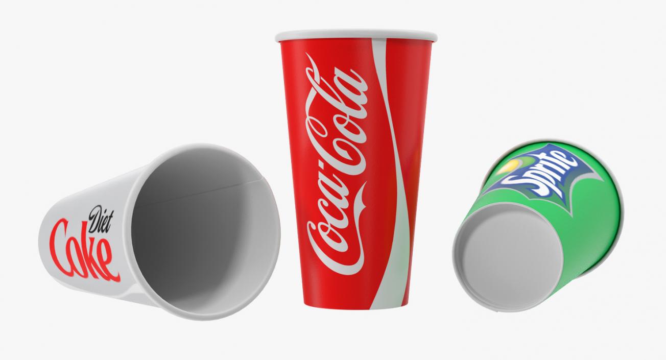 3D Soda Fountain Dispenser model