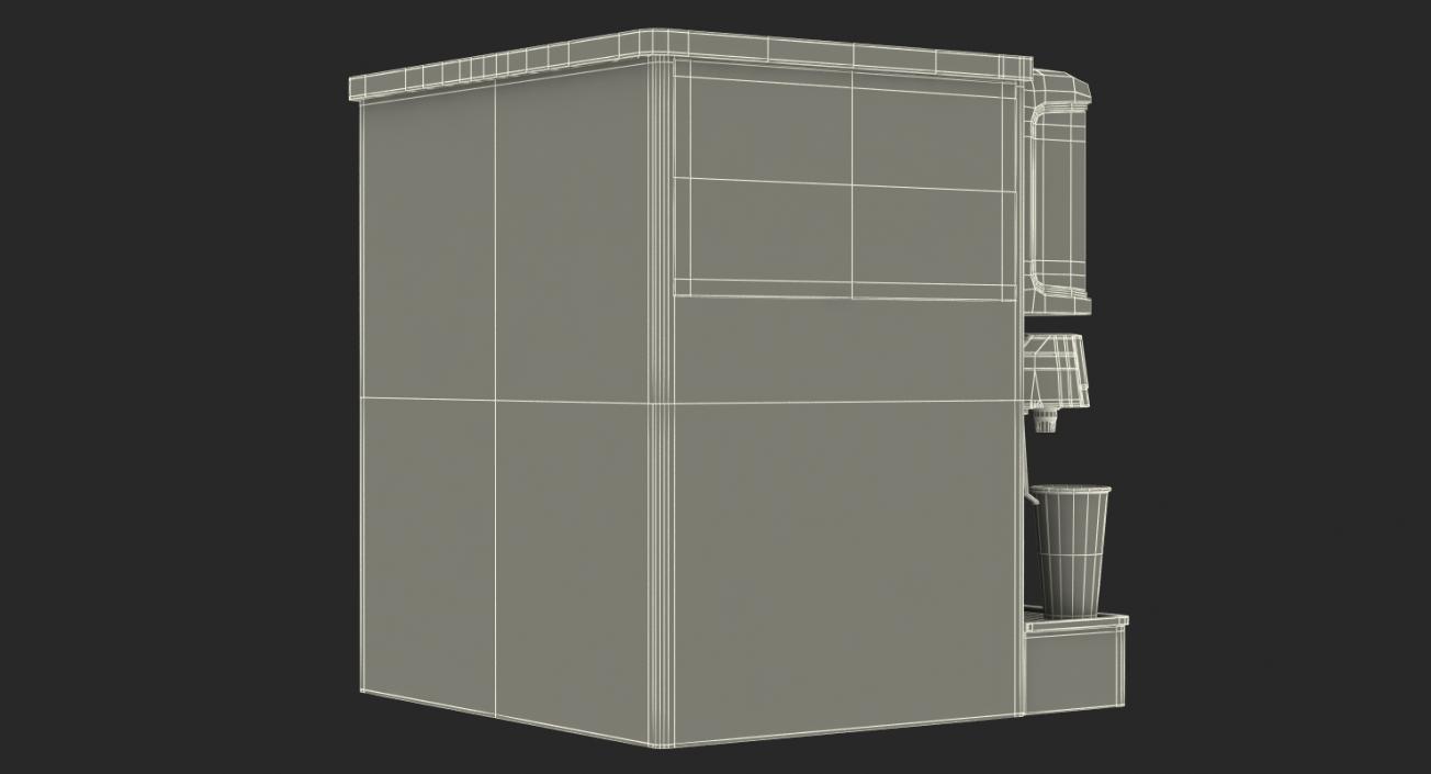 3D Soda Fountain Dispenser model