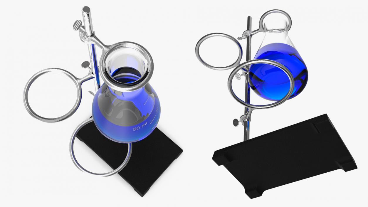 3D Ring Stand Flask