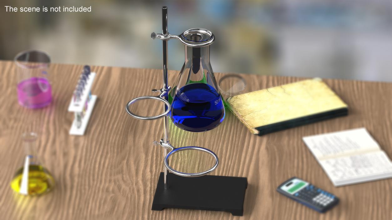 3D Ring Stand Flask