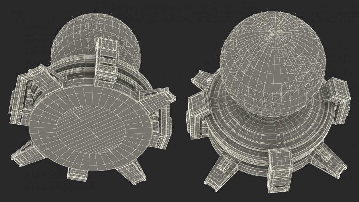 Cybernetic Holo Hub 3D model