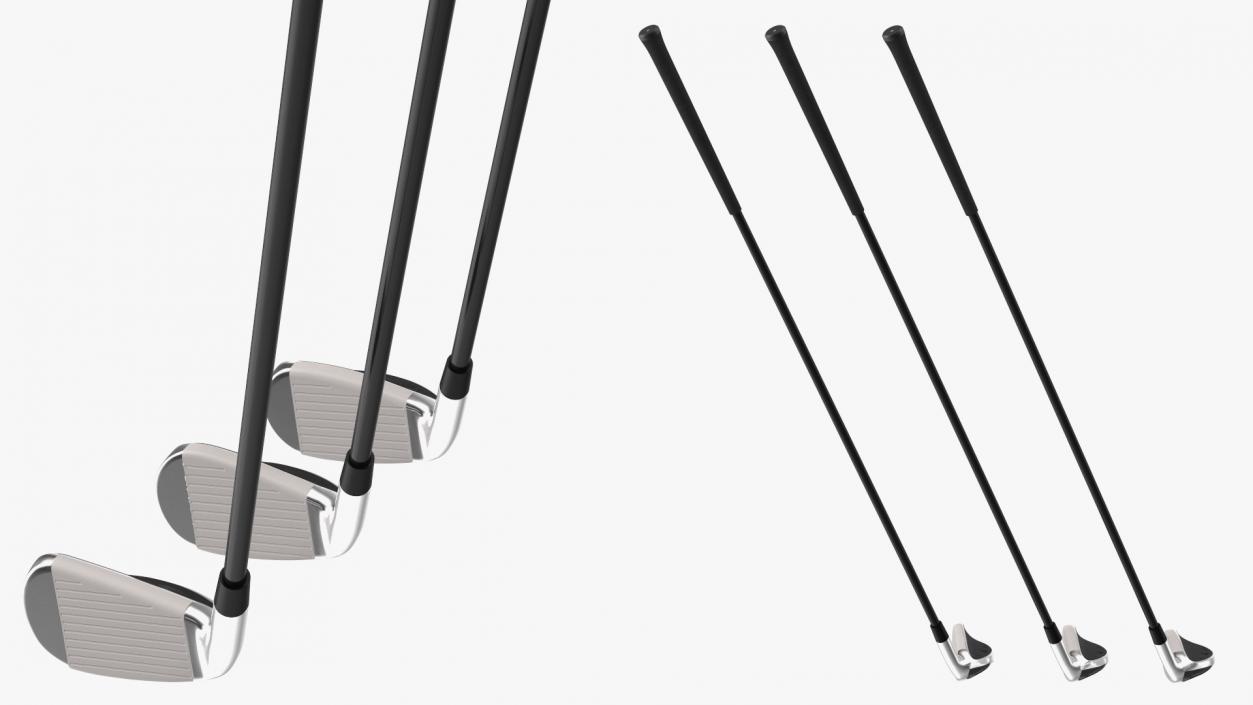 Mid Irons 3D model