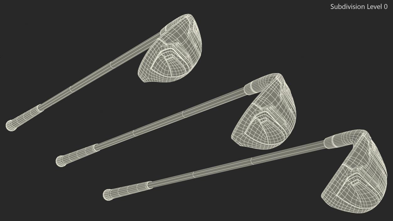 Mid Irons 3D model