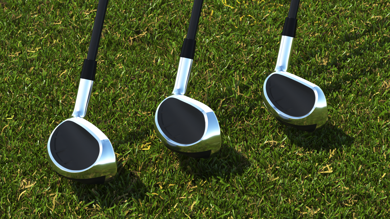 Mid Irons 3D model