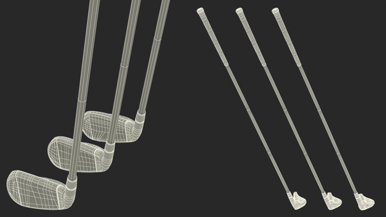 Mid Irons 3D model